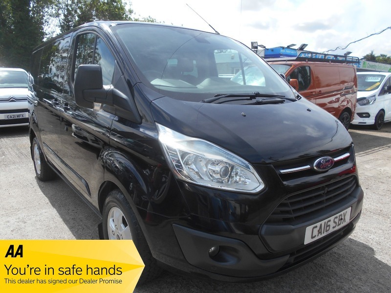 Ford Transit Custom 2016 290 Limited Lr CA16SBX Black #2