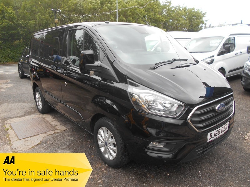 Ford Transit Custom 2018 320 Limited L1 Black #2