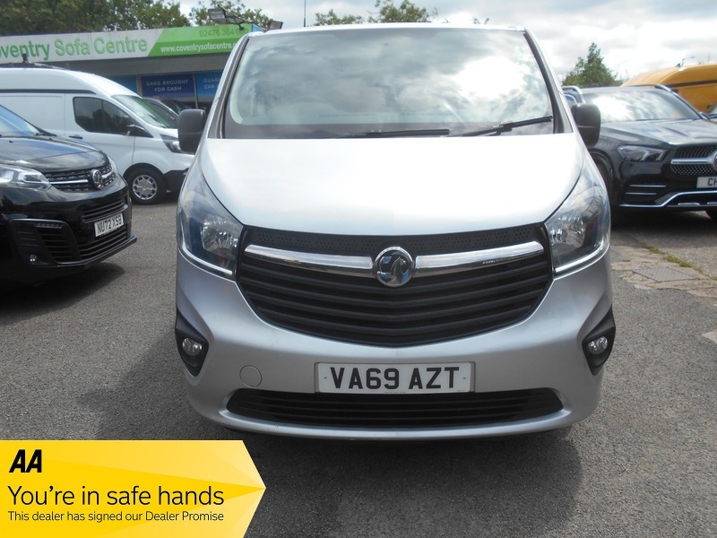 Vauxhall Vivaro 2020 Crewcab L1h1 2900 Silver
