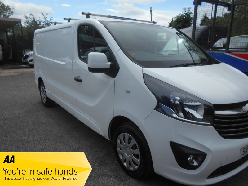 Vauxhall Vivaro 2018 L2h1 2900 Sportive White #2