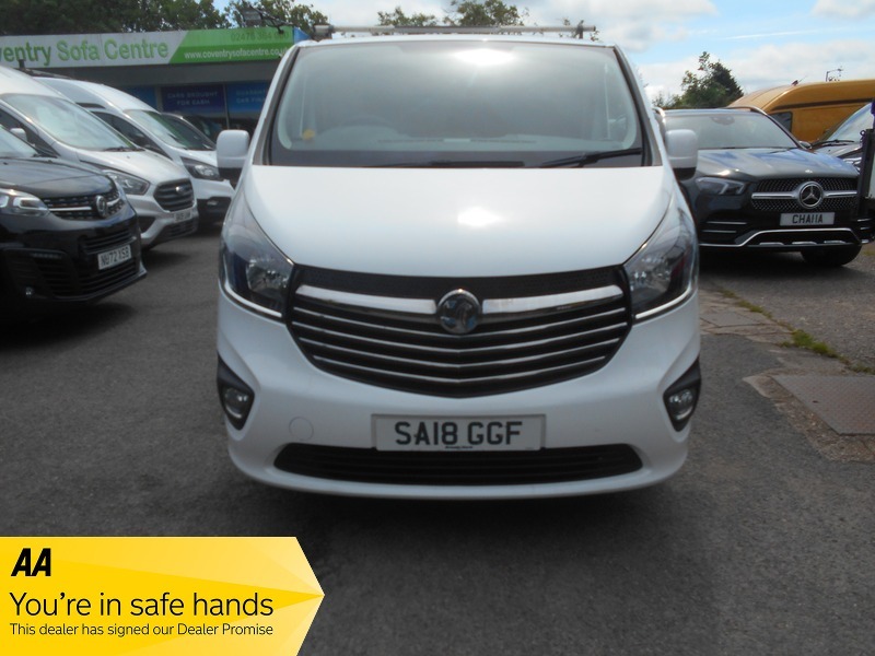 Vauxhall Vivaro 2018 L2h1 2900 Sportive White
