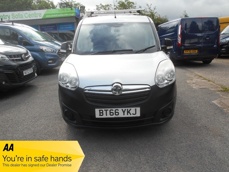 Vauxhall Combo 2017 L1h1 2000 Cdti Silver