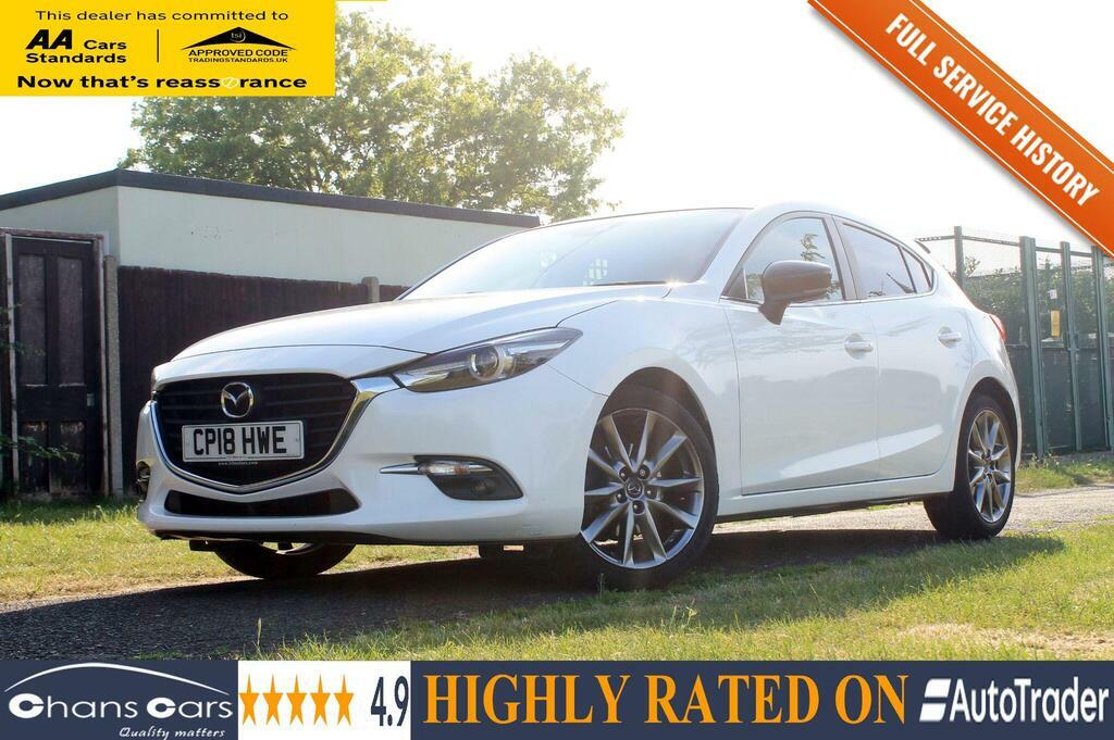Mazda 3 2018 Mazda Mazda3 2.0 Skyactiv-g Sport Black Editi White