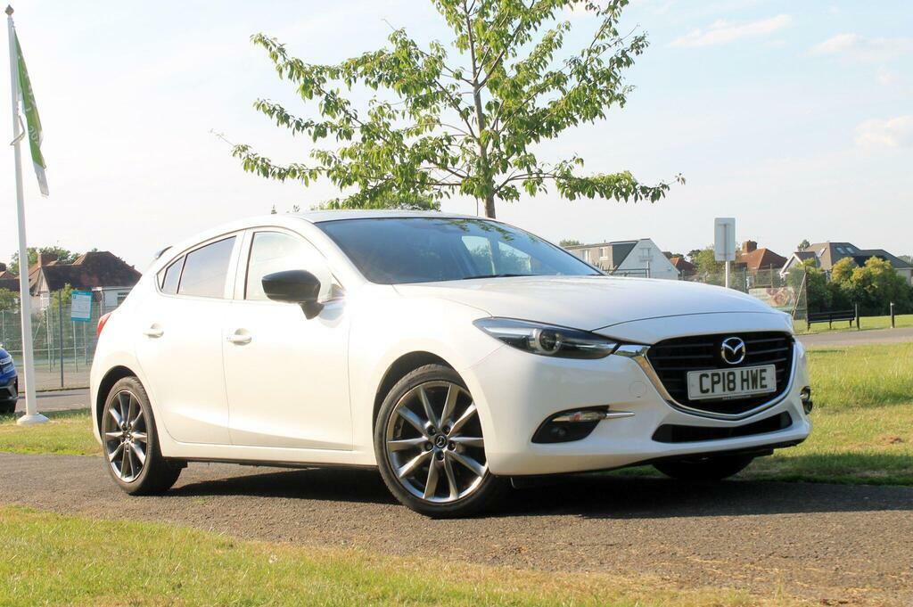 Mazda 3 2018 Mazda Mazda3 2.0 Skyactiv-g Sport Black Editi CP18HWE White #6