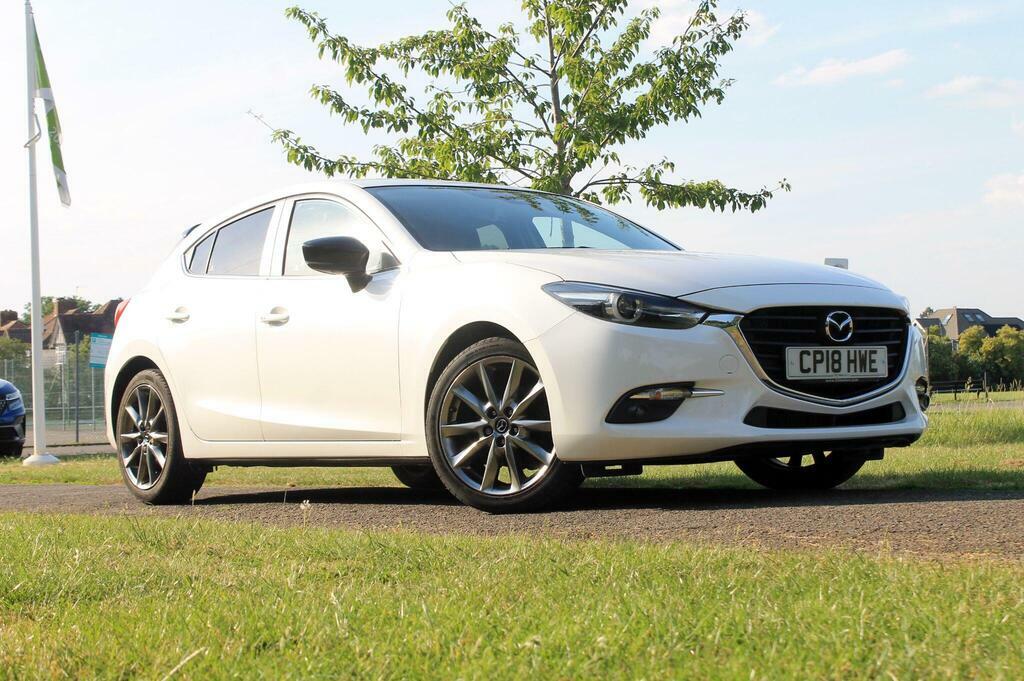 Mazda 3 2018 Mazda Mazda3 2.0 Skyactiv-g Sport Black Editi CP18HWE White #4