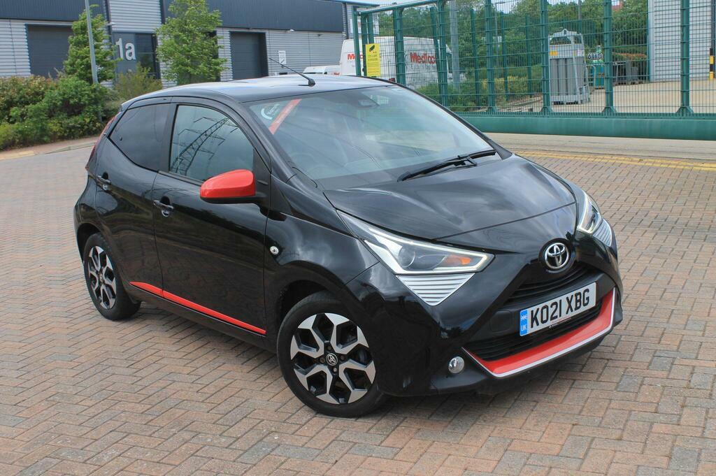 Toyota Aygo 2021 Toyota Aygo 1.0 Vvt-i X-trend Hatchback P Black #5