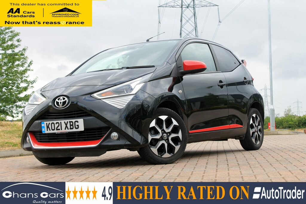 Toyota Aygo 2021 Toyota Aygo 1.0 Vvt-i X-trend Hatchback P Black