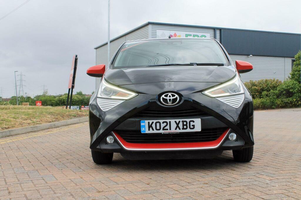 Toyota Aygo 2021 Toyota Aygo 1.0 Vvt-i X-trend Hatchback P Black #2