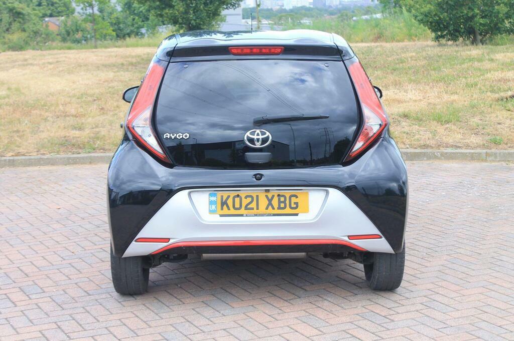 Toyota Aygo 2021 Toyota Aygo 1.0 Vvt-i X-trend Hatchback P Black #6