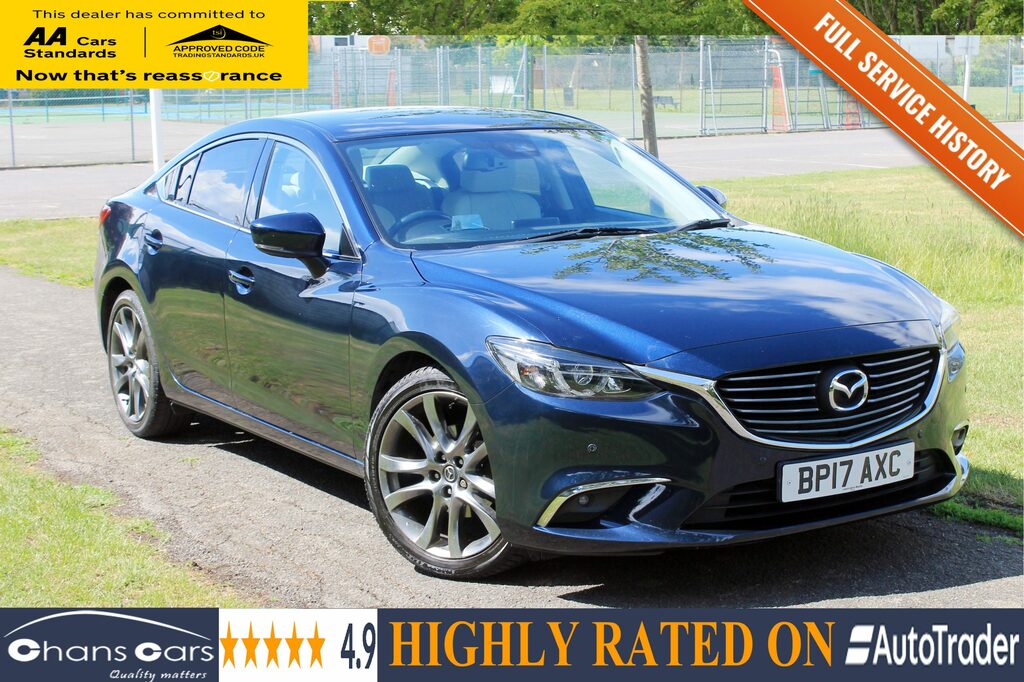 Mazda 6 2017 Mazda Mazda6 2.0 Skyactiv-g Sport Nav Saloon Blue