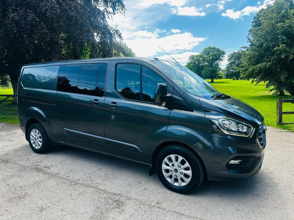 Ford Transit Custom 2.0 320 Ecoblue Limited Crew Van L2 H1 Euro 6 WA68LKV Grey