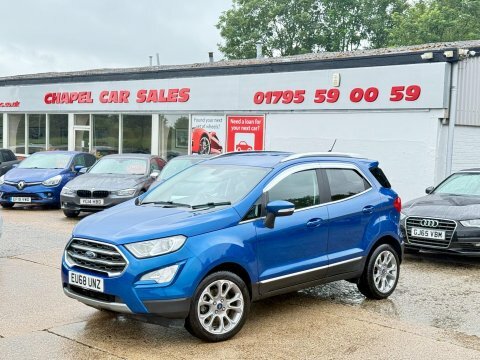 Ford Ecosport 1.0T Ecoboost Titanium Blue
