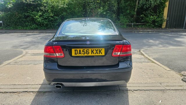 Saab 9-3 2007 2.0T Aero Saloon 218 G DA56KXK Black #5