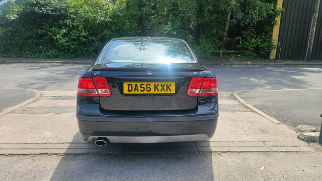 Saab 9-3 2007 2.0T Aero Saloon 218 G DA56KXK Black #4