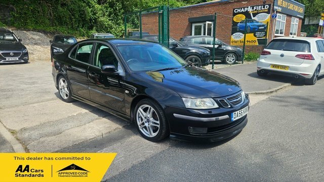 Saab 9-3 2007 2.0T Aero Saloon 218 G Black