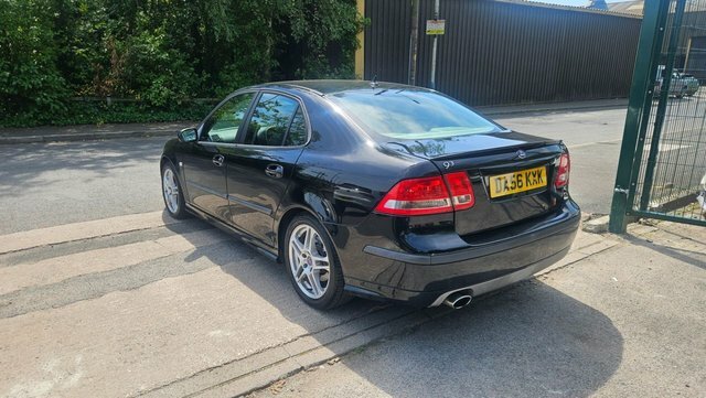 Saab 9-3 2007 2.0T Aero Saloon 218 G DA56KXK Black #6