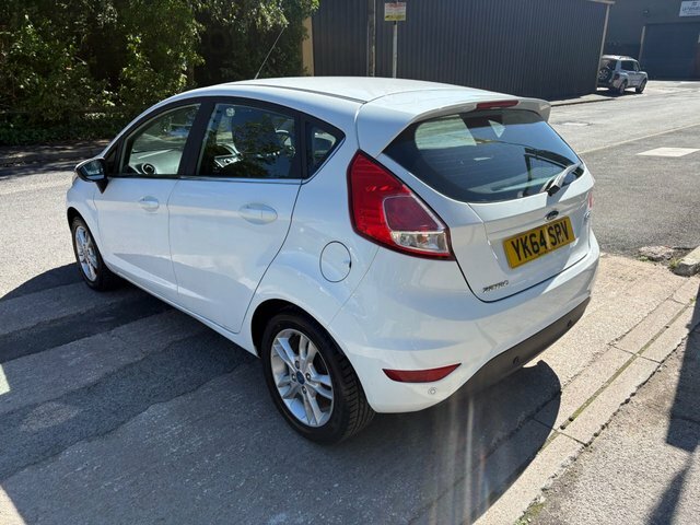 Ford Fiesta 2014 1.25 Zetec Hatchback Euro 5 White #5