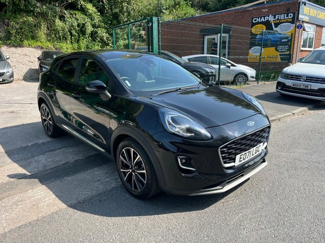 Ford Puma 2021 1.0T Ecoboost Mhev Titanium Suv Ma Black