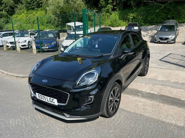 Ford Puma 2021 1.0T Ecoboost Mhev Titanium Suv Ma Black #3
