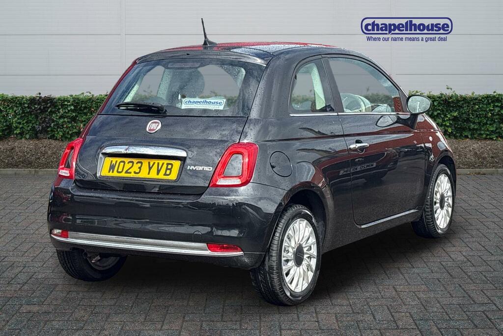 Fiat 500 Mhev 1.0 WO23YVB Black #3