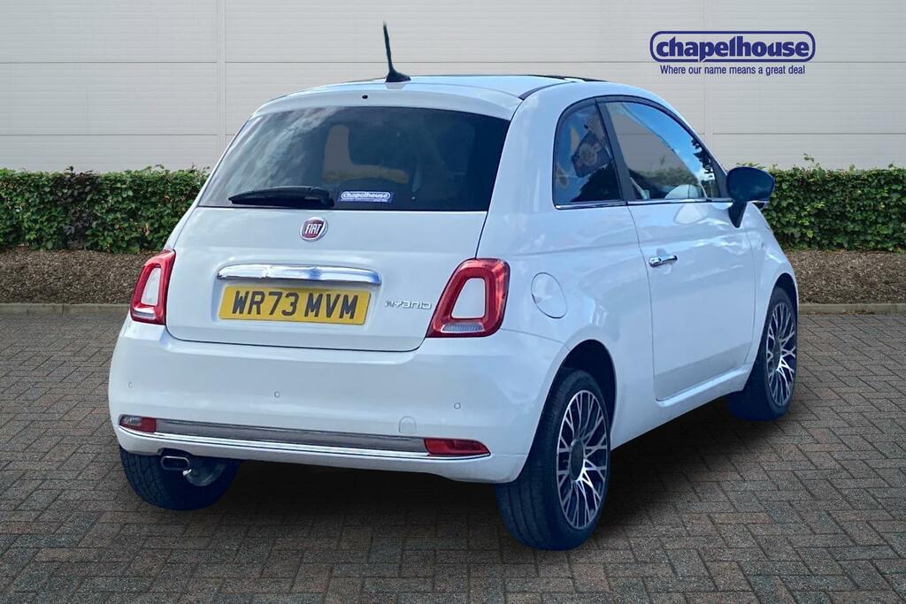 Fiat 500 Mhev 1.0 WR73MVM White #3