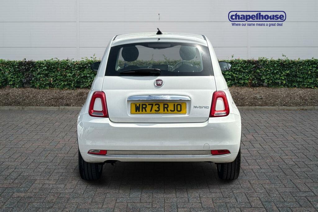 Fiat 500 Mhev 1.0 WR73RJO White #4