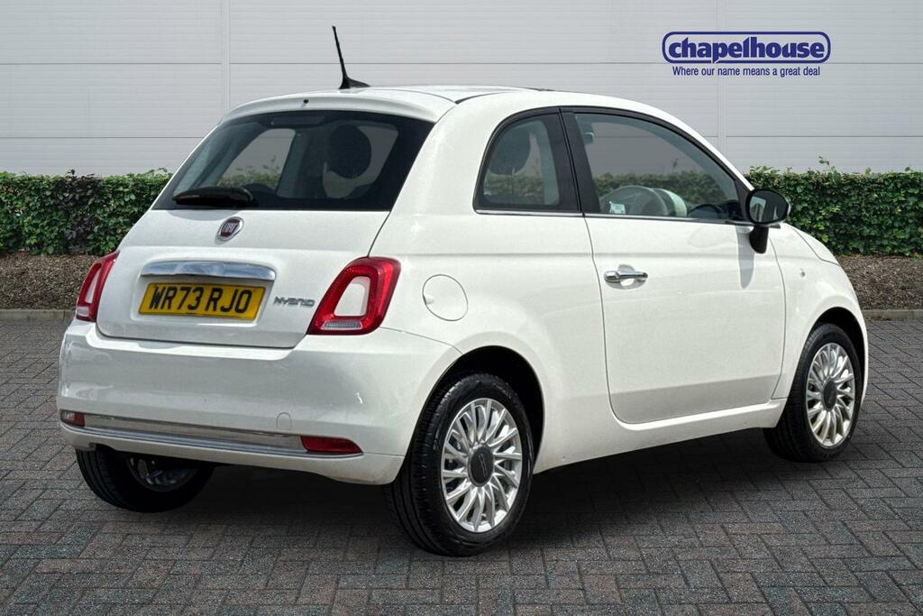 Fiat 500 Mhev 1.0 WR73RJO White #3