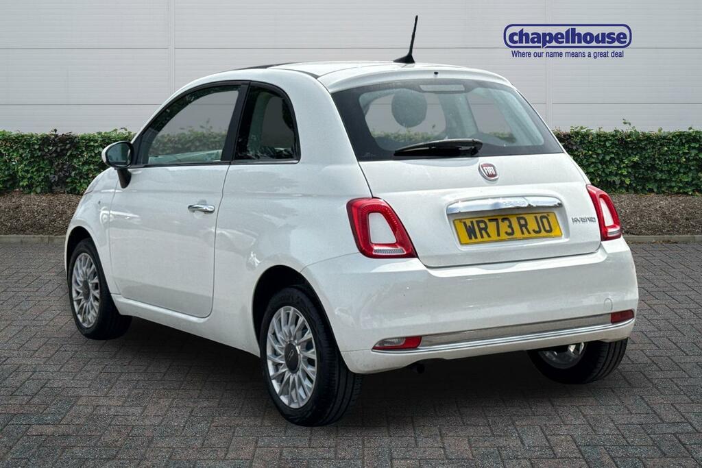 Fiat 500 Mhev 1.0 WR73RJO White #5