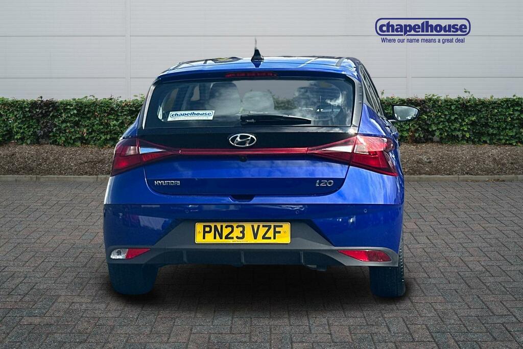 Hyundai I20 Se Connect Mhev Tgdi 1.0 PN23VZF Blue #4