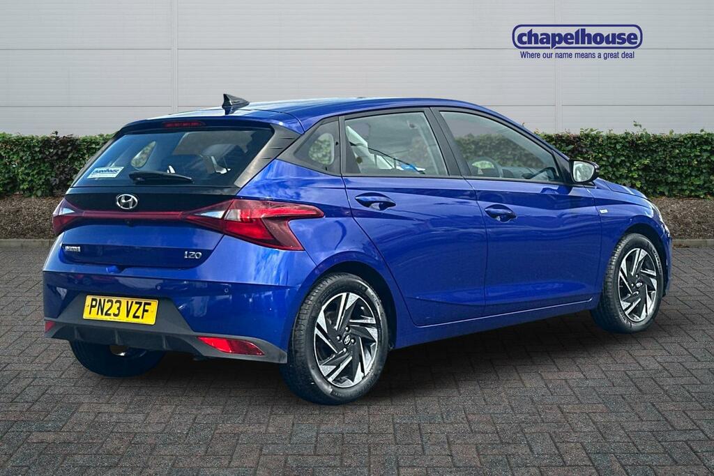 Hyundai I20 Se Connect Mhev Tgdi 1.0 PN23VZF Blue #3