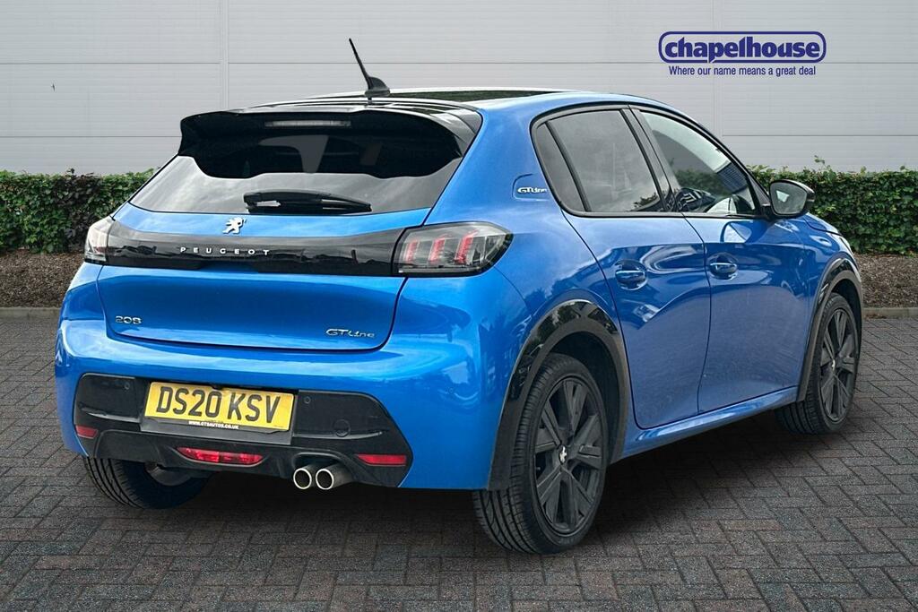 Peugeot 208 Gt Line Puretech Ss 1.2 DS20KSV Blue #3