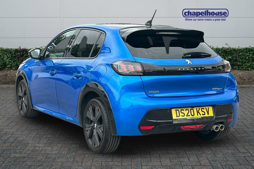 Peugeot 208 Gt Line Puretech Ss 1.2 DS20KSV Blue #5