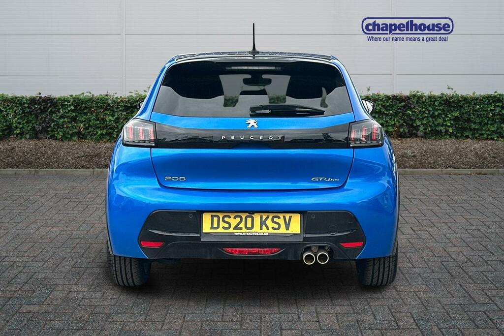 Peugeot 208 Gt Line Puretech Ss 1.2 DS20KSV Blue #4