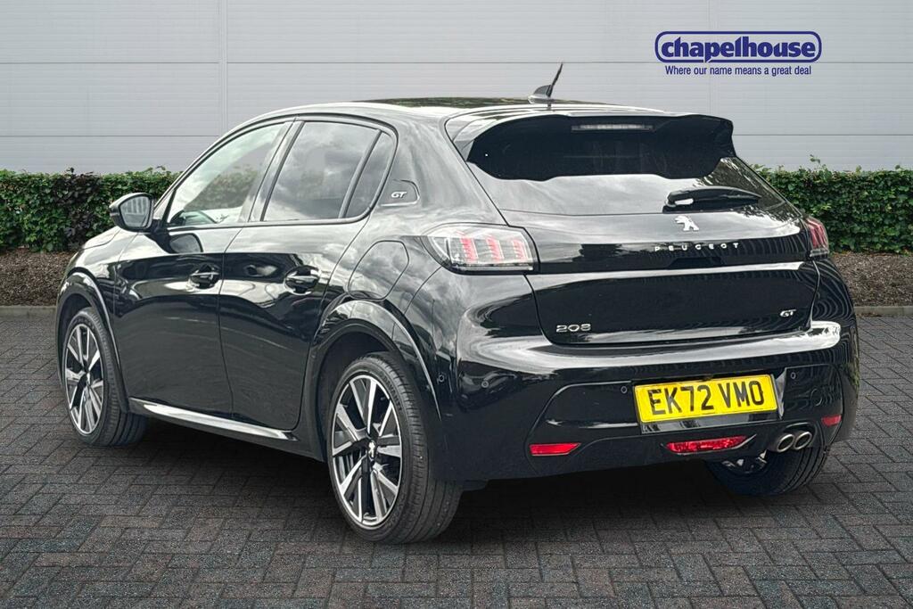 Peugeot 208 Gt Line Puretech Ss 1.2 EK72VMO Black #5