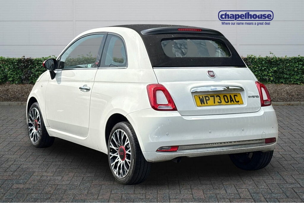 Fiat 500C C Red Edition Mhev 1.0 White #5