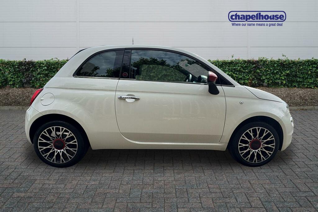 Fiat 500C C Red Edition Mhev 1.0 White #2