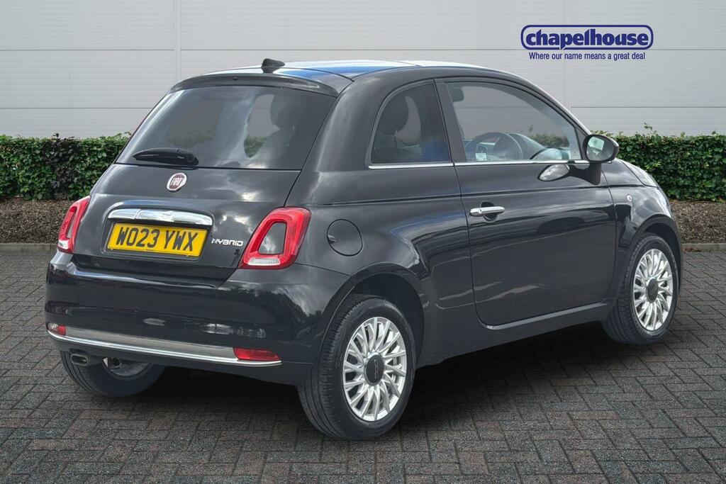 Fiat 500 Mhev 1.0 WO23YWX Black #3