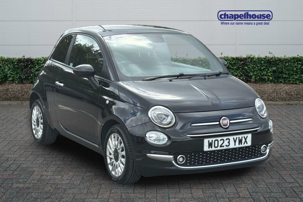 Fiat 500 Mhev 1.0 WO23YWX Black