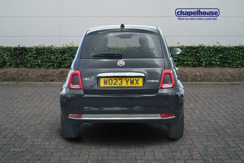 Fiat 500 Mhev 1.0 WO23YWX Black #4