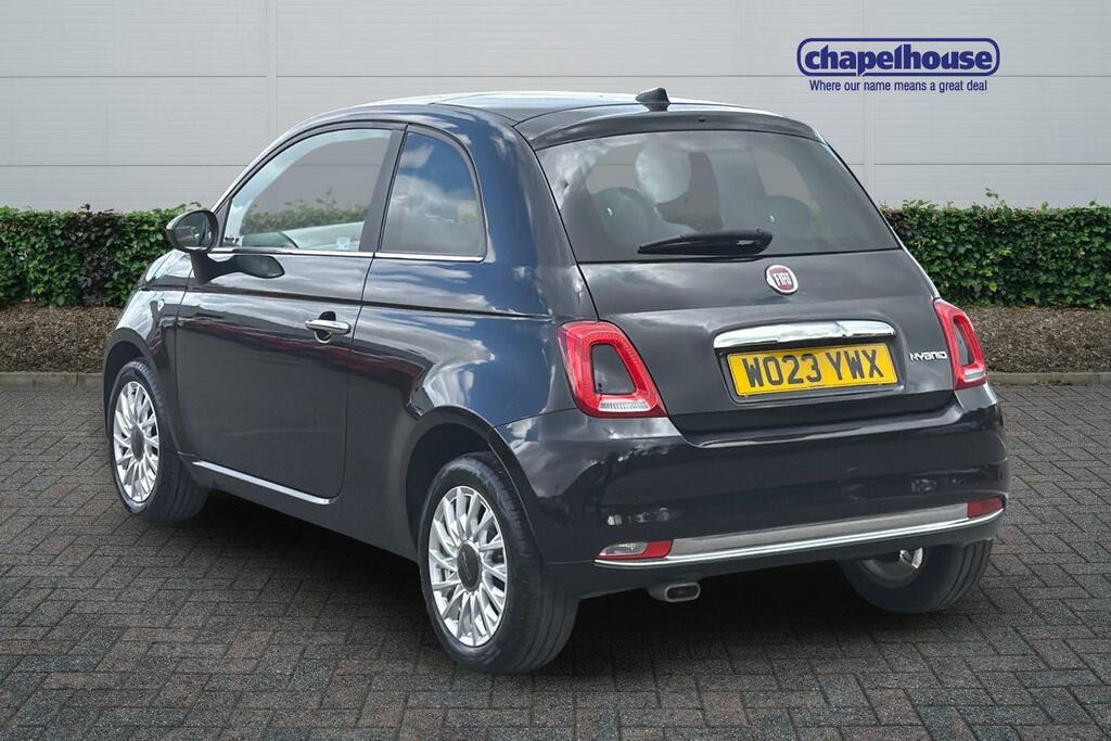 Fiat 500 Mhev 1.0 WO23YWX Black #5