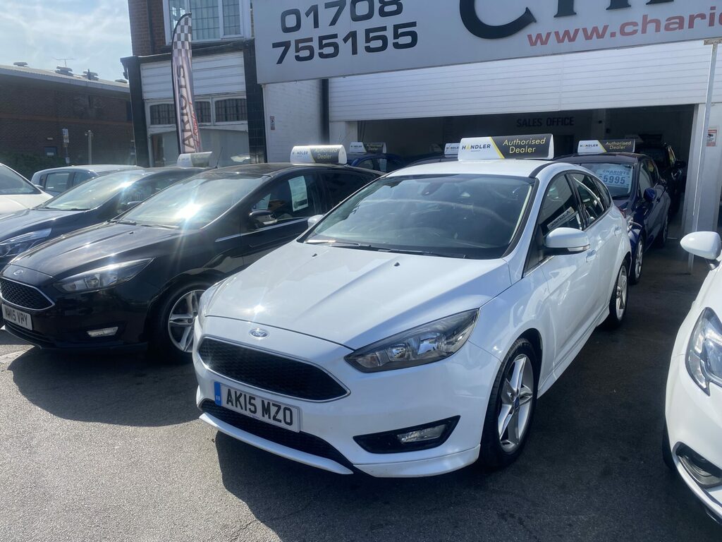 Ford Focus 1.0T Ecoboost Zetec S Euro 6 S S White