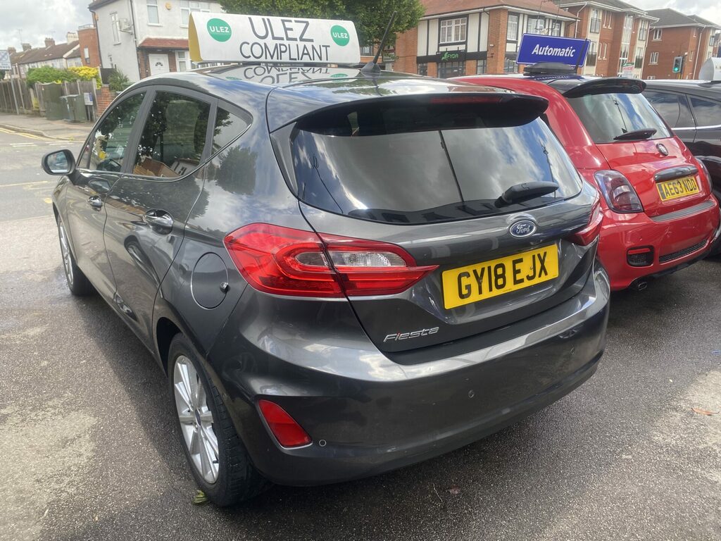 Ford Fiesta 1.0T Ecoboost Titanium Euro 6 S S WV61EWY Grey #5