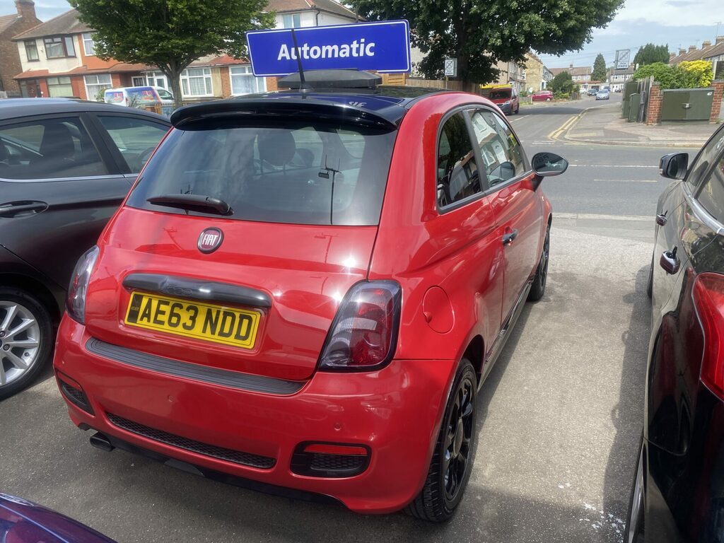 Fiat 500 1.2 S Dualogic Euro 5 S S AE63NDD Red #6