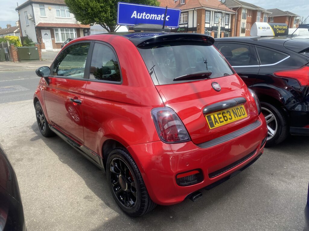 Fiat 500 1.2 S Dualogic Euro 5 S S AE63NDD Red #4
