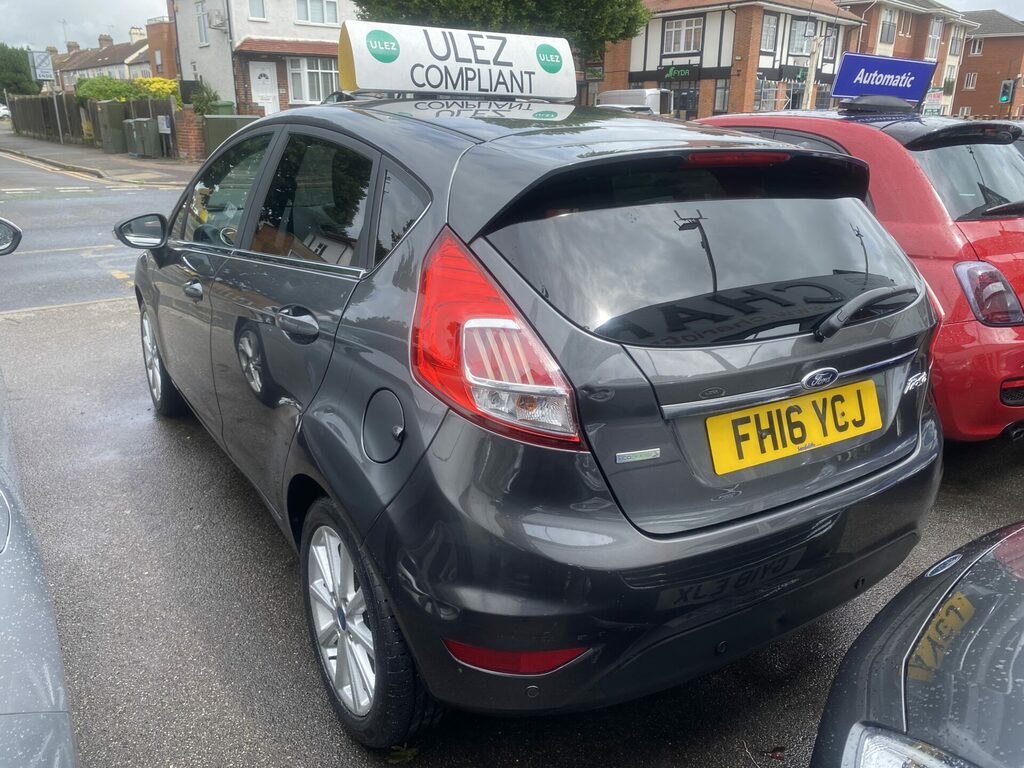 Ford Fiesta 1.0T Ecoboost Titanium Euro 6 S S FH16YCJ Grey #4