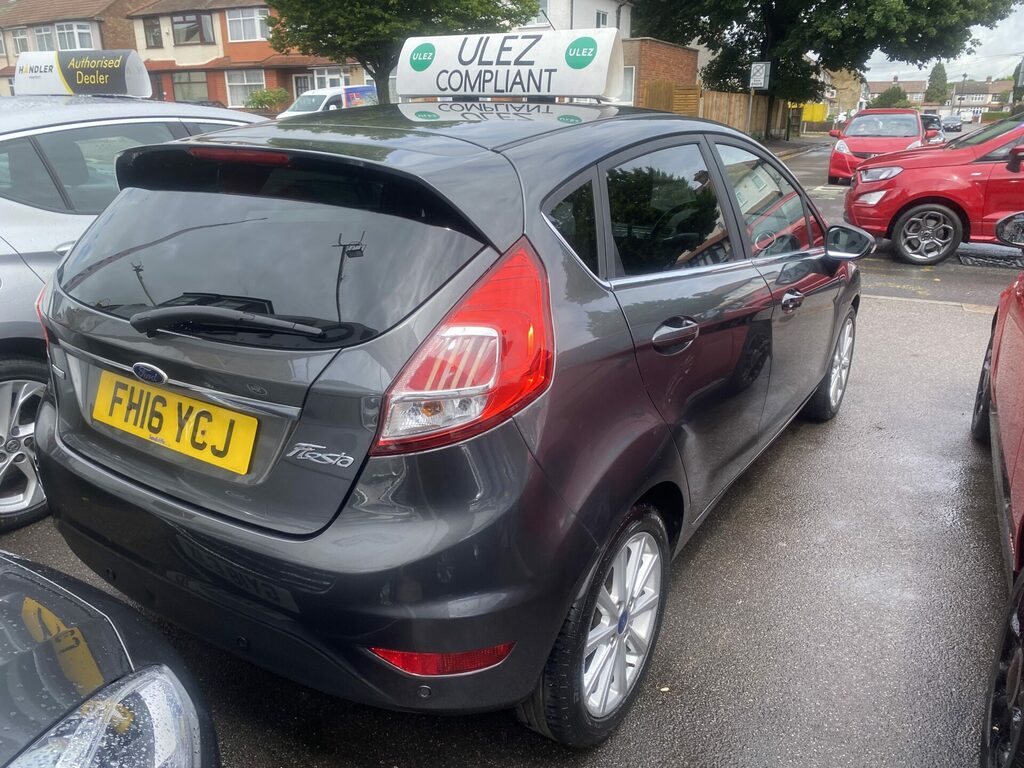 Ford Fiesta 1.0T Ecoboost Titanium Euro 6 S S FH16YCJ Grey #6