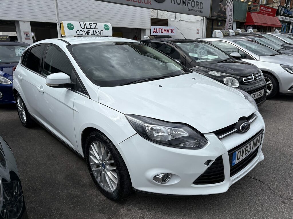 Ford Focus 1.6 Zetec Euro 5 OV63NNA White #3