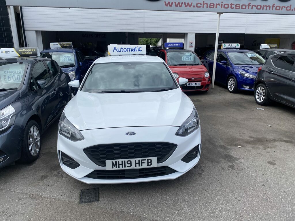 Ford Focus 1.0T Ecoboost Titanium X MH19HFB White #2