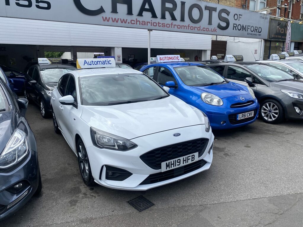 Ford Focus 1.0T Ecoboost Titanium X MH19HFB White #3