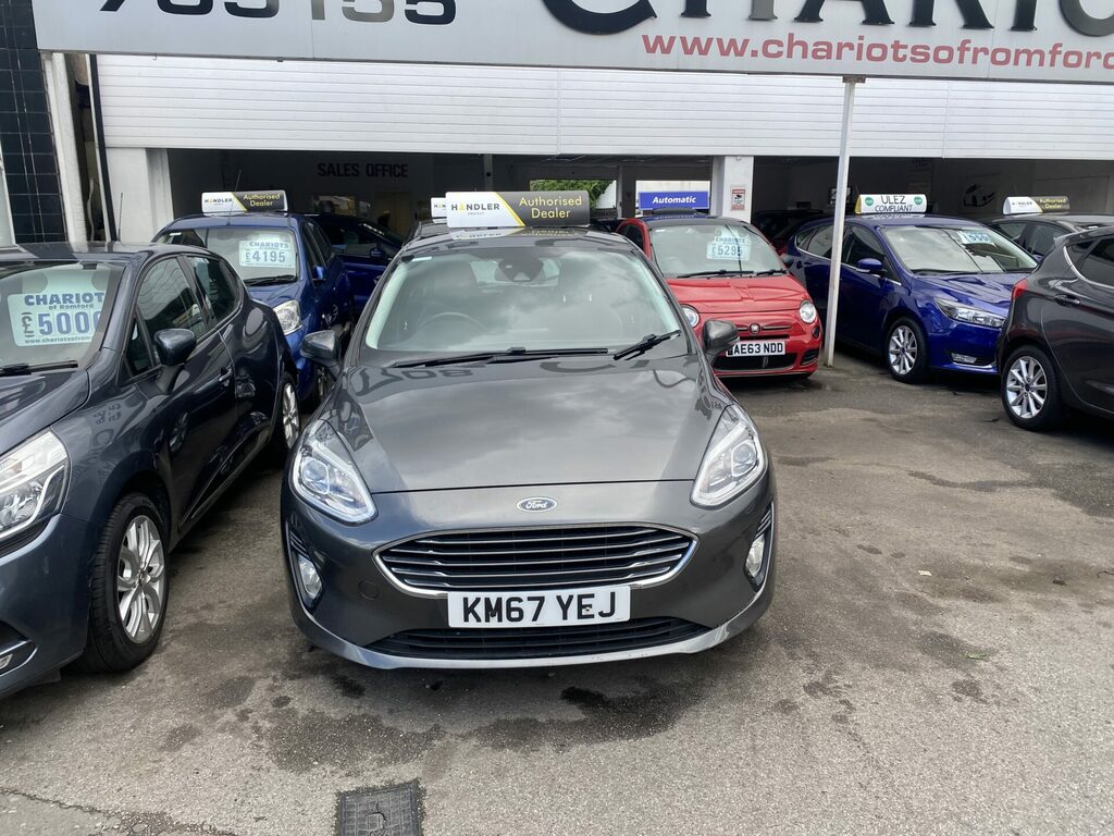 Ford Fiesta 1.0T Ecoboost Zetec KM67YEJ Grey #2